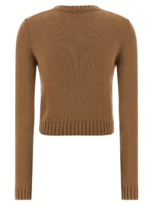 Argyle sweater P24S2VSOOO172DF0040 PRADA Brown