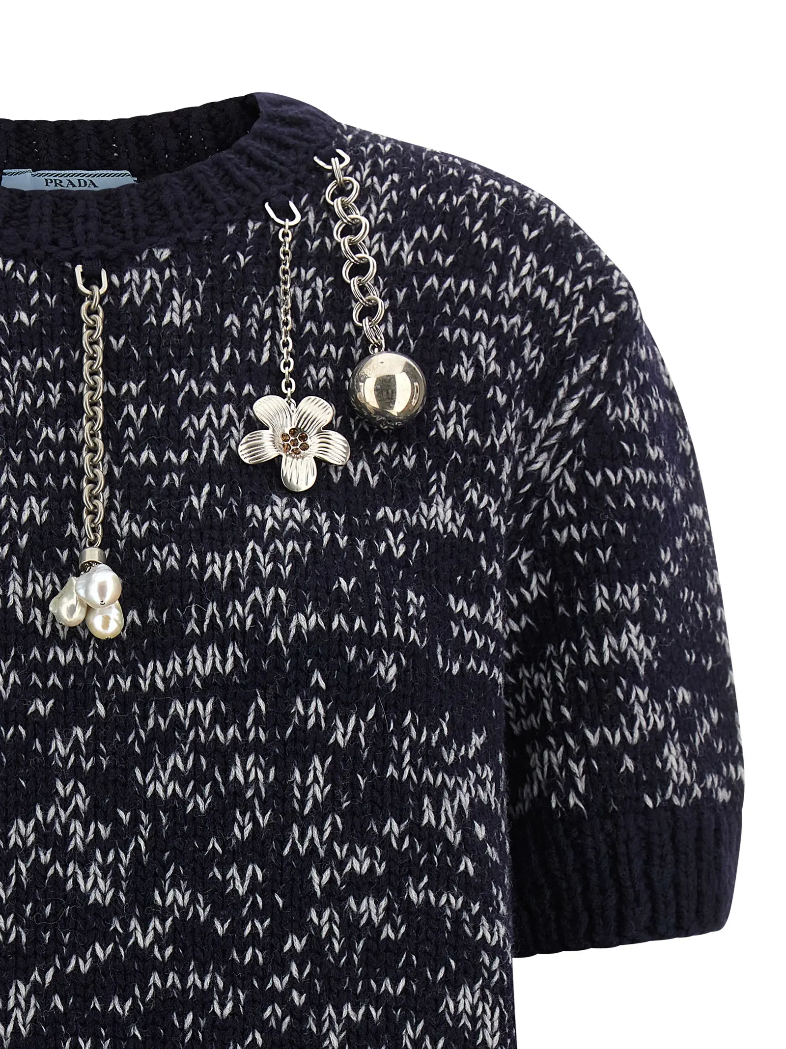 Светр Prada Pendant Багатокольоровий 3 Pendant sweater Woman PRADA Multicolor