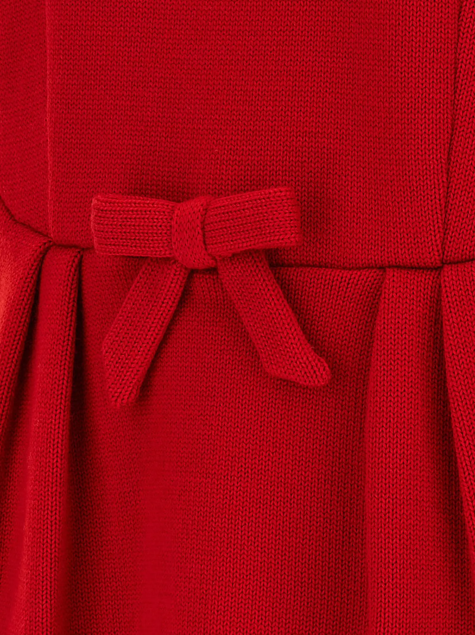 Светр Bow Prada Червоний 4 Bow sweater 100% virgin wool PRADA Red