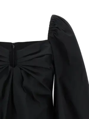 'Puff' sleeve top Woman CAROLINA HERRERA Black