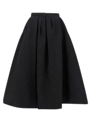 'Full' skirt P2511N315CCQ001 CAROLINA HERRERA Black