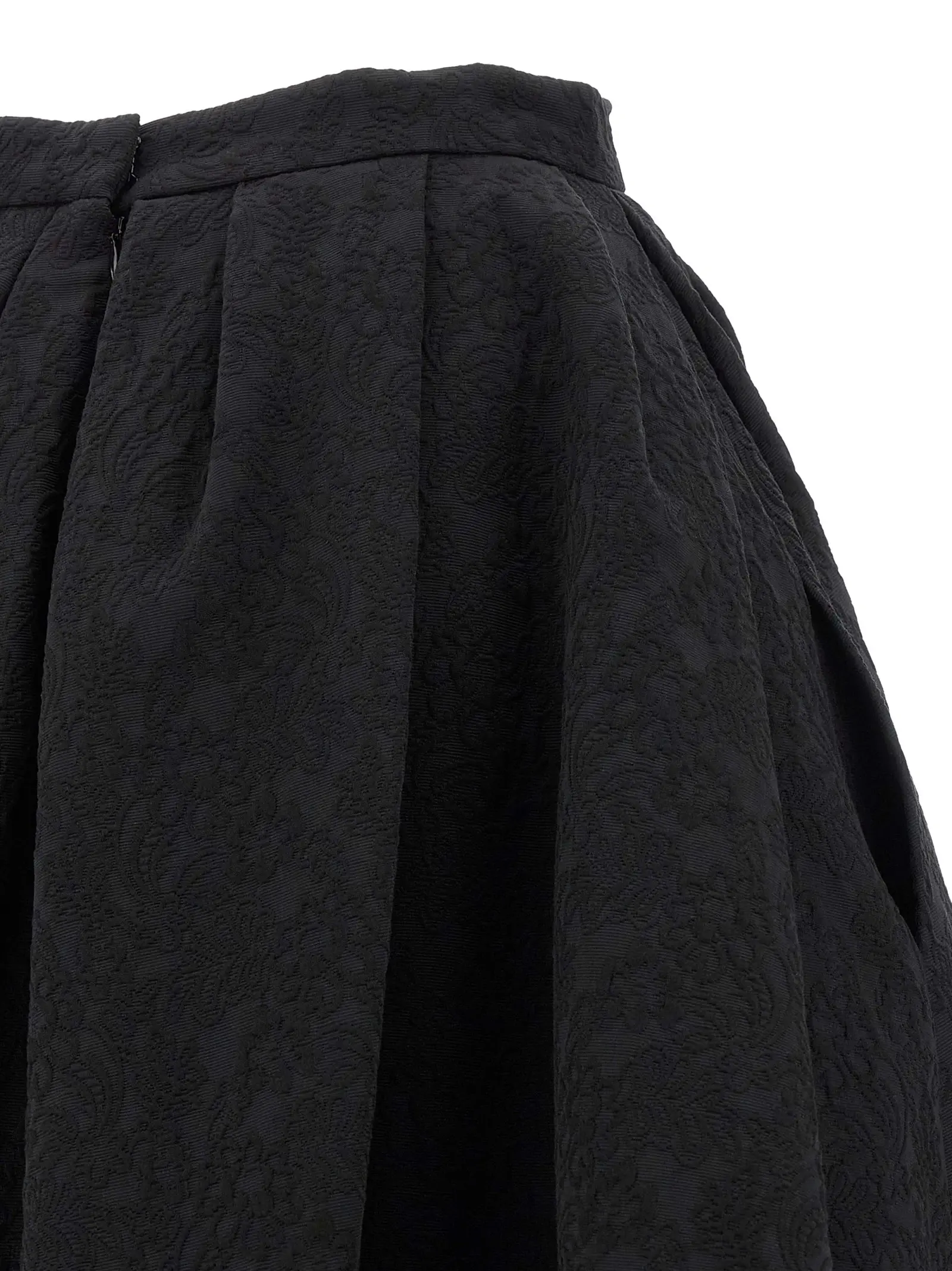 Спідниця Carolina Herrera Full Чорна 4 'Full' skirt 95% cotton 5% viscose CAROLINA HERRERA Black