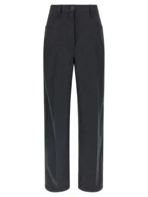 Flannel pants PRADA Gray