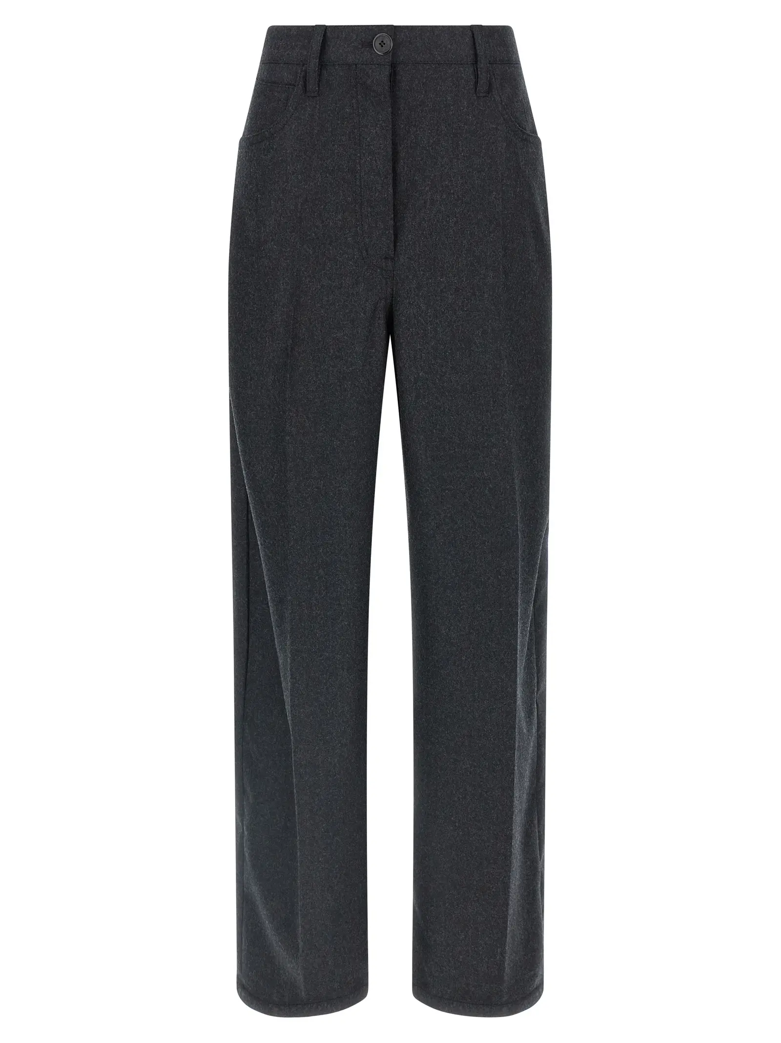 Штани фланелеві Flannel Prada Сірі 1 Flannel pants PRADA Gray