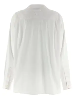 Poplin shirt P480ISOOO1XV2F0009 PRADA White
