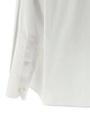 Poplin shirt 100% cotton PRADA White