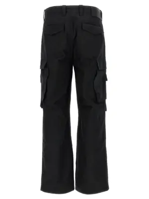 'Woven Cargo' pants P527WCBB125BLACK PURPLE Black
