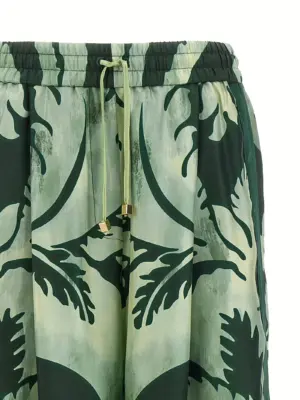 'Asteria' pants 100% silk F.R.S. - FOR RESTLESS SLEEPERS Green