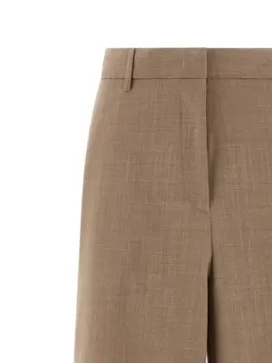 Mélange wool pants 75% wv