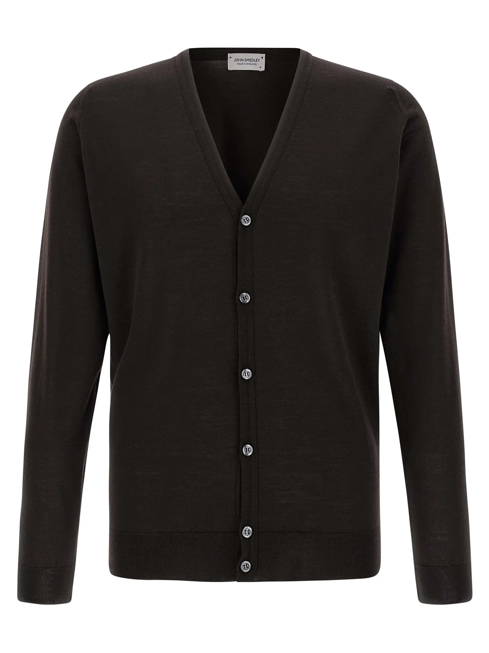 Кардиган John Smedley Petworth Коричневий 1 'Petworth' cardigan JOHN SMEDLEY Brown