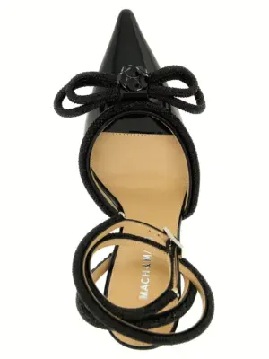 'Double Bow' pumps 100% PVC MACH & MACH Black