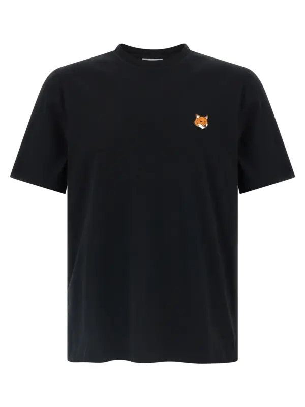 'Fox Head' T-shirt MAISON KITSUNE Black