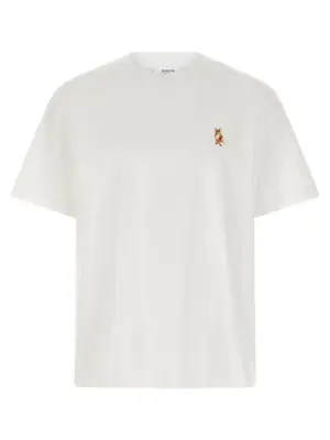 'Dressed Fox' T-shirt MAISON KITSUNE White