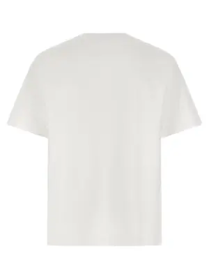 'Dressed Fox' T-shirt PM00123KJ7026P100 MAISON KITSUNE White