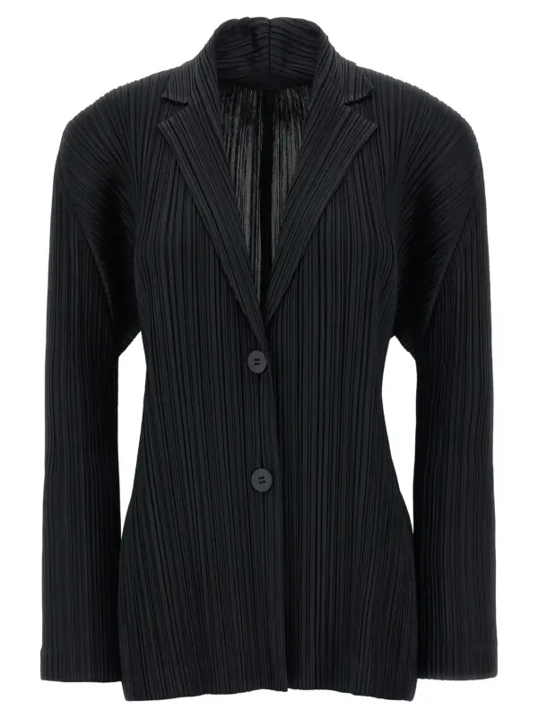 'Pleats' blazer PLEATS PLEASE ISSEY MIYAKE Black
