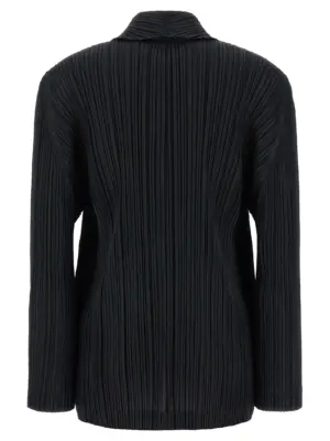 'Pleats' blazer PP58JD50115 PLEATS PLEASE ISSEY MIYAKE Black