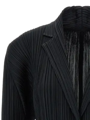 'Pleats' blazer Woman PLEATS PLEASE ISSEY MIYAKE Black