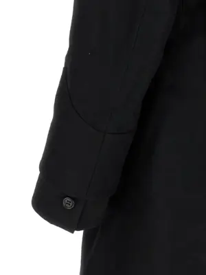 Double layer blazer coat Fall Winter 2025/2026 COMME DES GARÇONS HOMME PLUS Black