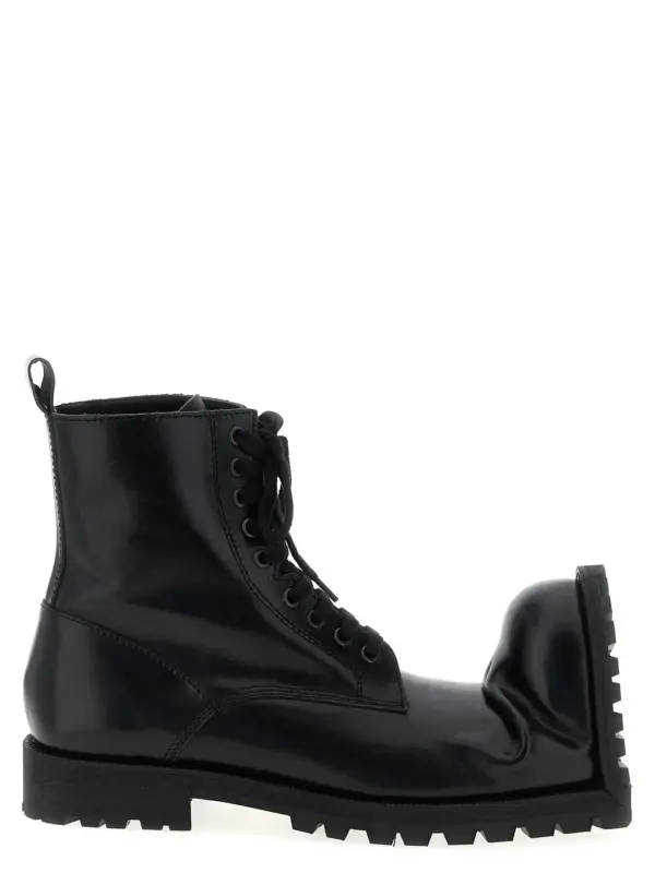 Comme des Garçons x Kids Love Gaite combat boots COMME DES GARÇONS HOMME PLUS Black