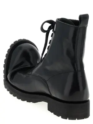 Comme des Garçons x Kids Love Gaite combat boots Man COMME DES GARÇONS HOMME PLUS Black