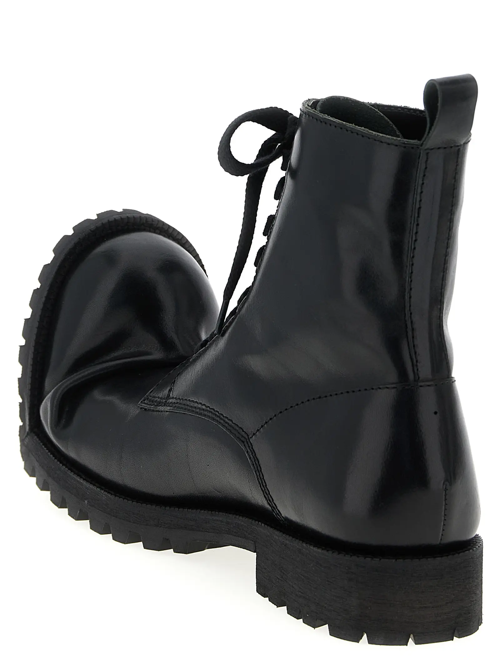 Черевики Comme Des Garçons Homme Plus x Kids Love Gaite Combat Чорні 3 Comme des Garçons x Kids Love Gaite combat boots Man COMME DES GARÇONS HOMME PLUS Black