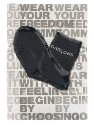 Logo socks COMME DES GARÇONS HOMME PLUS White/Black