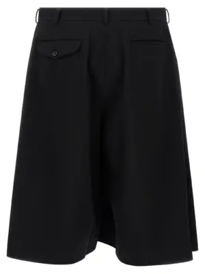Extra loose leg bermuda shorts PPP0201 COMME DES GARÇONS HOMME PLUS Black