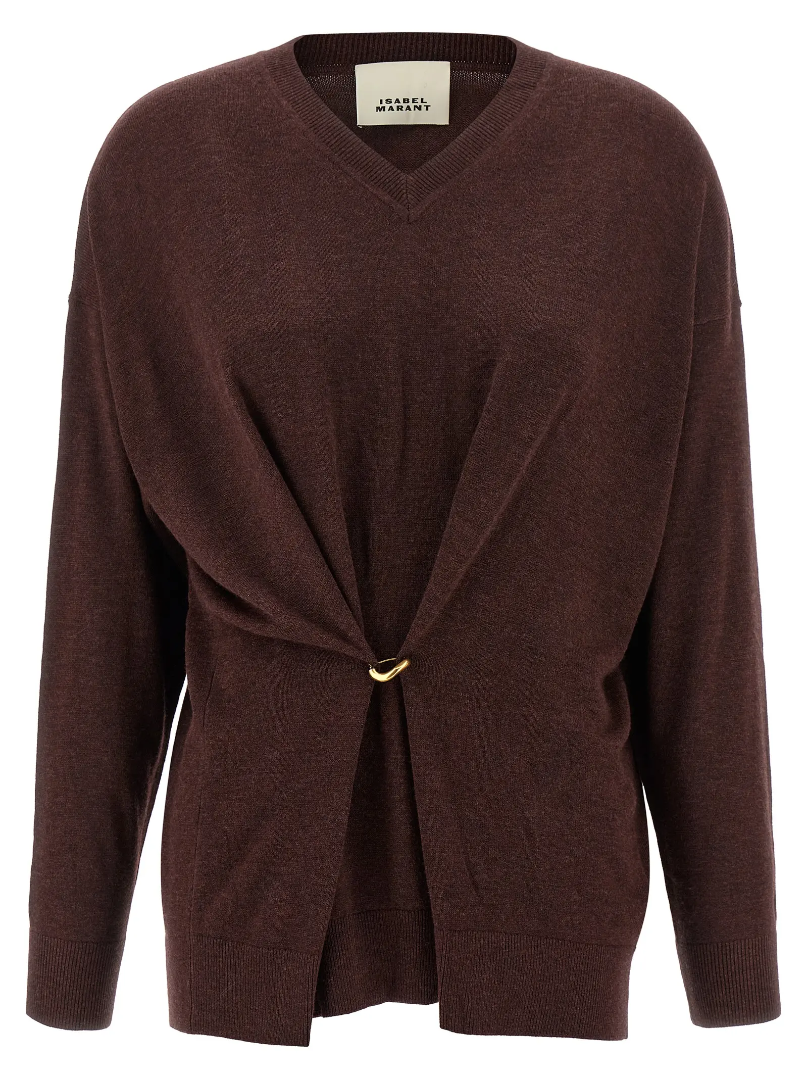 Светр Isabel Marant Chiraz Бордовий 1 'Chiraz' sweater ISABEL MARANT Bordeaux