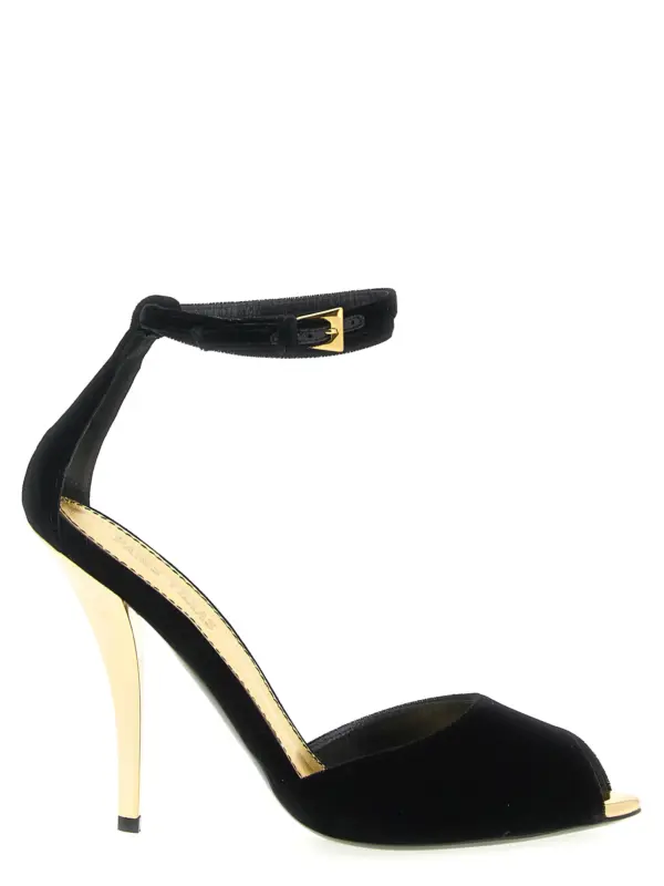 'Jessica' sandals PARIS TEXAS Black