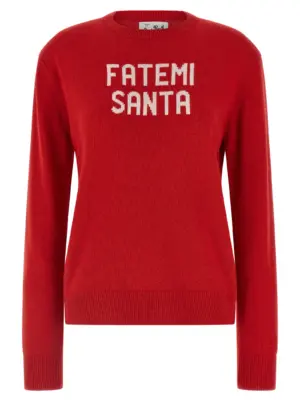 'New Queen' sweater MC2 SAINT BARTH Red