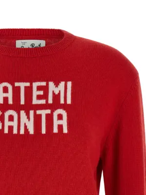'New Queen' sweater Woman MC2 SAINT BARTH Red