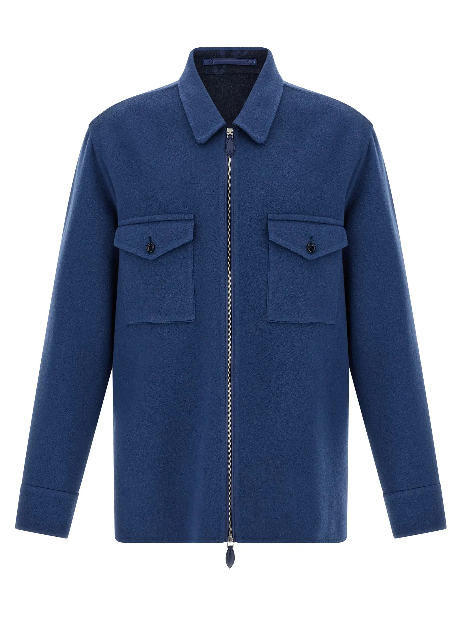 Сорочка Berluti Double cloth overshirt Синя 1 Double cloth overshirt BERLUTI Blue