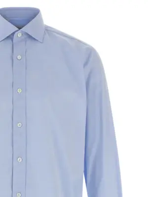 'Trevi Mark' shirt Man BRIONI Light Blue