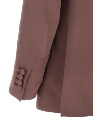'Flavia' blazer 100% silk BRIONI Pink