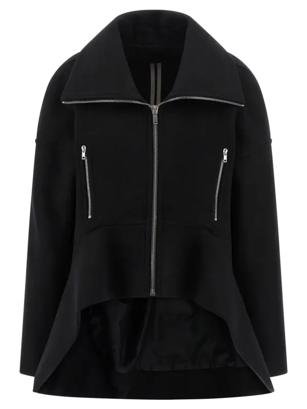 'Draculimo' coat RICK OWENS Black