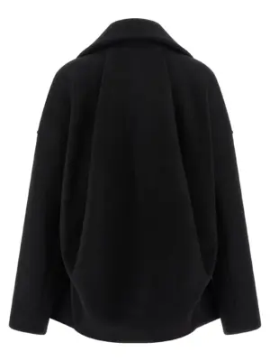 'Draculimo' coat RO02E4752WSF09 RICK OWENS Black