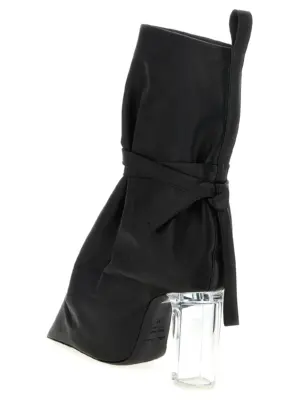 'Tied Taco Kiss' ankle boots Woman RICK OWENS Black