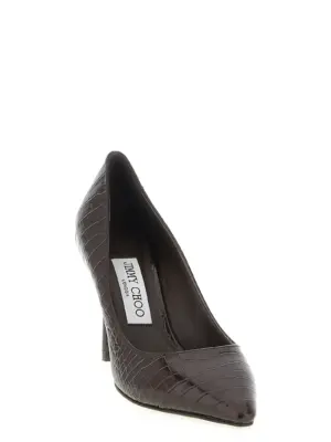 'Romy' pumps ROMY85CCLCHOCOLATE JIMMY CHOO Brown