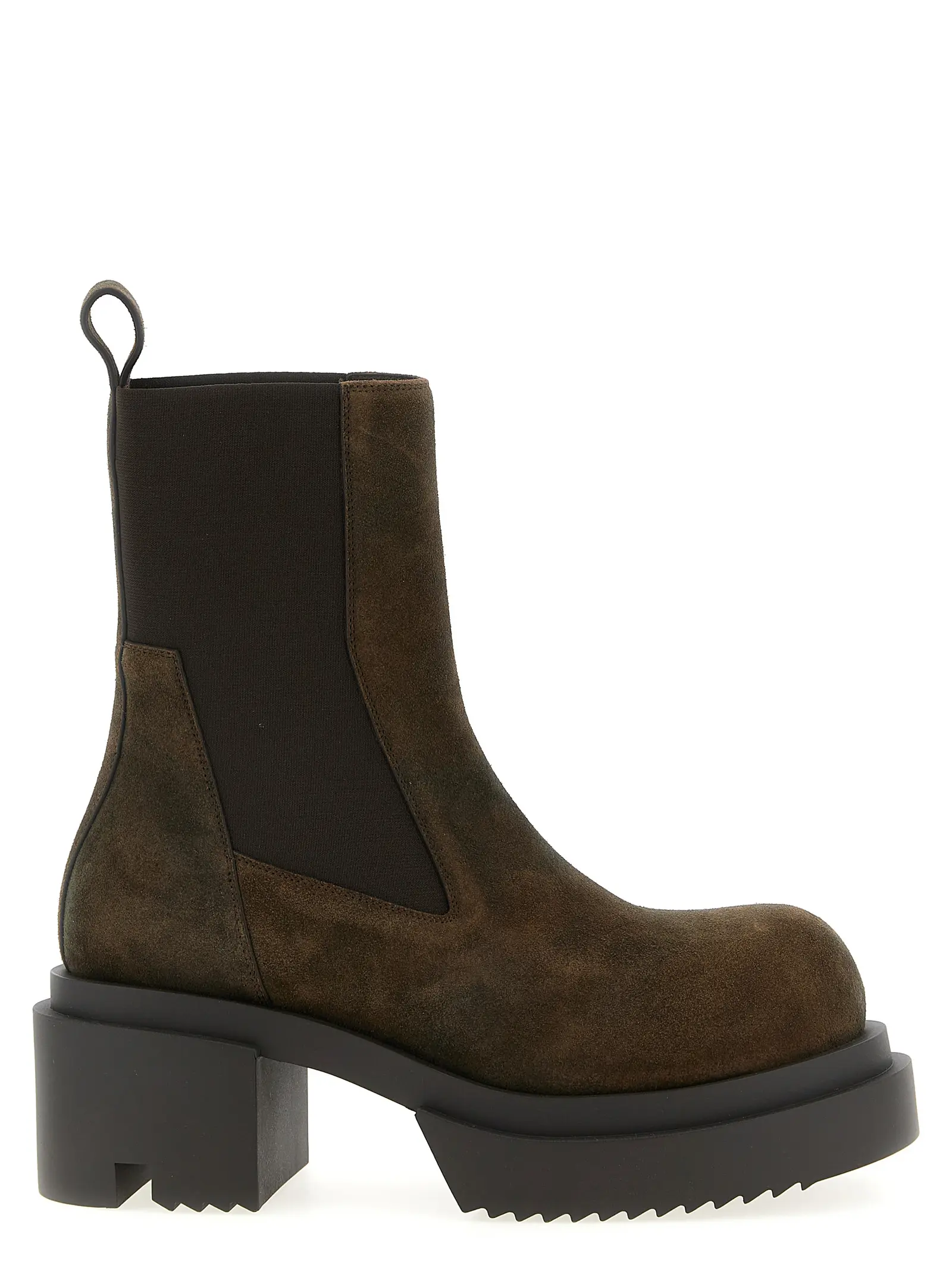 Черевики Rick Owens Beatle Bogun Коричневі 1 'Beatle Bogun' ankle boots RICK OWENS Brown