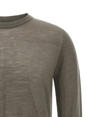 'Biker Level' sweater Man RICK OWENS Gray