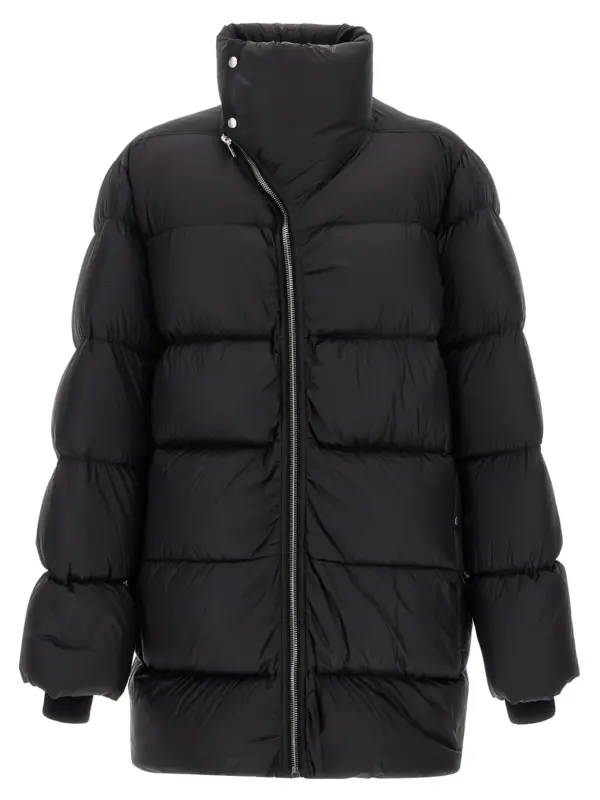 'Turtle' down jacket RICK OWENS Black