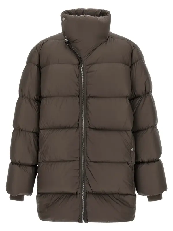 'Turtle' down jacket RICK OWENS Brown