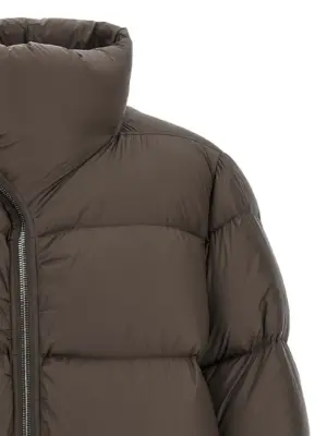 'Turtle' down jacket Man RICK OWENS Brown