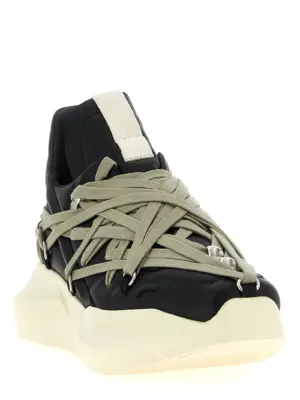 'Megalace Geth Runner' sneakers RU02E1812LCOW1981 RICK OWENS Black