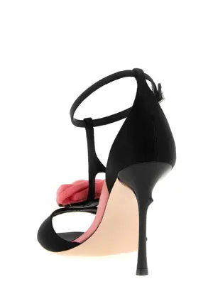 'Rose Vivier' sandals Woman ROGER VIVIER Black