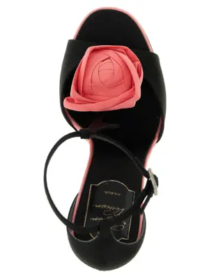 'Rose Vivier' sandals 68% viscose