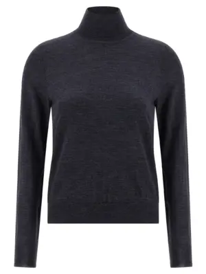 Wool turtleneck sweater MAISON MARGIELA Blue
