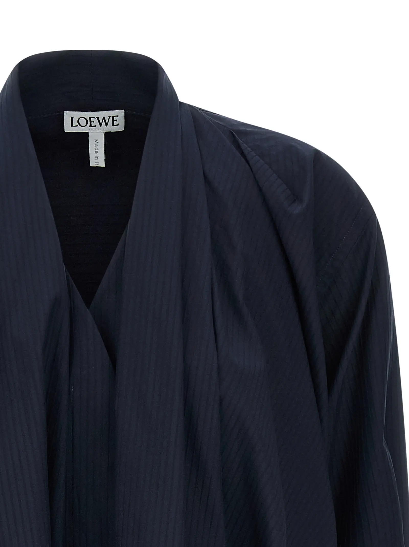 Сукня драпірована Draped Loewe Синя 3 Draped dress Woman LOEWE Blue