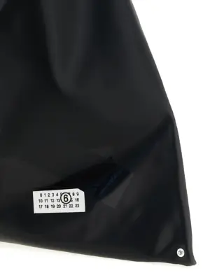 'Japanese Classic' medium handbag Woman MM6 MAISON MARGIELA Black
