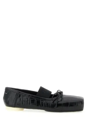 'Ballet' ballet flats MM6 MAISON MARGIELA Black